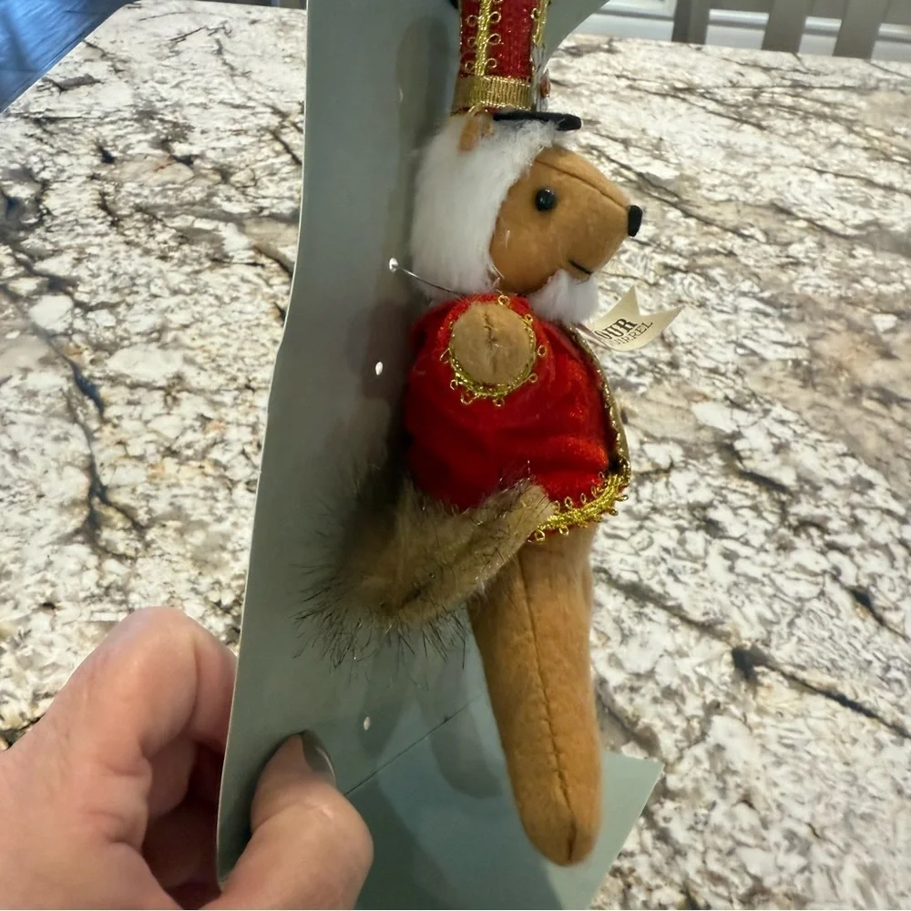 Demdaco Fancifollies Tiny Troupe Seymour the Squirrel Ornament